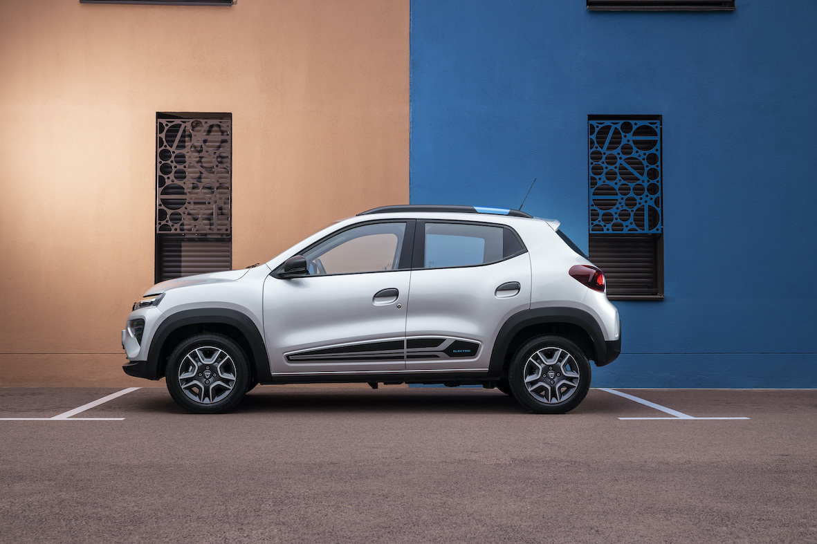 Dacia Spring static side on